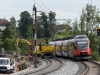 Baustelle auf der Westbahnstrecke, Tausch von 3km Schiene zwischen Hallwang und Seekirchen, am 23.08.2020  
Foto und Copyright: Moser Albert, Fotograf, 5201 Seekirchen, Weinbergstiege 1, Tel.: 0043-676-7550526 mailto:albert.moser@sbg.at  www.moser.zenfolio.com