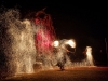 Mystische Wintersonnenwende am Wallersee "Burning Animal". 
Eine Ã¼berdimensionale, meterhohe Holzeule, erbaut von KÃ¼nstler Andraw Art und Alexander Perner, am Strandbad in Seekirchen am 21.12.2019  
Foto und Copyright: Moser Albert, Fotograf, 5201 Seekirchen, Weinbergstiege 1, Tel.: 0043-676-7550526 mailto:albert.moser@sbg.at  www.moser.zenfolio.com