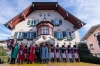 BÃ¼hnenfasching in St Gilgen am 25.02.2017, veranstaltet von der Faschingsgilde Schwarze Hand; Garde  
Foto und Copyright: Moser Albert, Fotograf, 5201 Seekirchen, Weinbergstiege 1, Tel.: 0043-676-7550526 mailto:albert.moser@sbg.at  www.moser.zenfolio.com