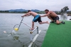 "Die lange Nacht an der Fischach" mit Bootsverkehr vom Seekirchner Stadthafen zum Strandbad am 01.08.2015  
Foto und Copyright: Moser Albert, Fotograf, 5201 Seekirchen, Weinbergstiege 1, Tel.: 0043-676-7550526 mailto:albert.moser@sbg.at  www.moser.zenfolio.com