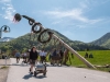 Maibaumaufstellen bei der WaschlmÃ¼hle in Ebenau am 01.05.2019, organisiert vom Trachtenverein "D'Stoawandler" Ebenau;  
Foto und Copyright: Moser Albert