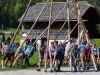 Maibaumaufstellen bei der WaschlmÃ¼hle in Ebenau am 01.05.2019, organisiert vom Trachtenverein "D'Stoawandler" Ebenau;  
Foto und Copyright: Moser Albert