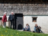 Maibaumaufstellen bei der WaschlmÃ¼hle in Ebenau am 01.05.2019, organisiert vom Trachtenverein "D'Stoawandler" Ebenau;  
Foto und Copyright: Moser Albert