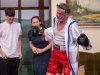 Faschingstheater im Festsaal der Volksshule Seeham "Der Meisterboxer" von Otto Schwarz und Carl Mathern; Probenfotos vom 04.02.2025; Regie: Thomas Herbst;  
Foto und Copyright: Moser Albert, Fotograf, 5201 Seekirchen, Weinbergstiege 1, Tel.: 0043-676-7550526  albert.moser@sbg.at  www.moser.zenfolio.com