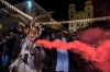 Perchtenlauf in Mondsee am 27.11.2016, organisiert vom Turn- und Sportverein Mondsee; Irrsee Pass  
Foto und Copyright: Moser Albert, Fotograf, 5201 Seekirchen, Weinbergstiege 1, Tel.: 0043-676-7550526 mailto:albert.moser@sbg.at  www.moser.zenfolio.com