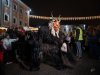 Perchtenlauf in Mondsee am 01.12.2024;  
Passen aus dem MondSeeLand und der Umgebung mit insgesamt ca. 150 Perchten versammeln sich im Ortszentrum und zeigen ihre meist handgeschnitzten Perchtenmasken.  
Foto und Copyright: Moser Albert, Fotograf, 5201 Seekirchen, Weinbergstiege 1, Tel.: 0043-676-7550526  albert.moser@sbg.at  www.moser.zenfolio.com