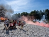 Historische Piratenschlacht in Oberndorf an und auf der Salzach am 13.08.2023; Wird alle 5 Jahre veranstaltet vom SchifferschÃ¼tzen Corps Oberndorf  
Foto und Copyright: Moser Albert, Fotograf, 5201 Seekirchen, Weinbergstiege 1, Tel.: 0043-676-7550526 mailto:albert.moser@sbg.at  www.moser.zenfolio.com