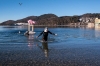 Silvesterschwimmen im Fuschlseebad am 31.12.2016  
Foto und Copyright: Moser Albert, Fotograf, 5201 Seekirchen, Weinbergstiege 1, Tel.: 0043-676-7550526 mailto:albert.moser@sbg.at  www.moser.zenfolio.com