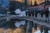 Silvesterschwimmen im Fuschlseebad am 31.12.2016  
Foto und Copyright: Moser Albert, Fotograf, 5201 Seekirchen, Weinbergstiege 1, Tel.: 0043-676-7550526 mailto:albert.moser@sbg.at  www.moser.zenfolio.com