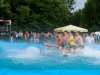 Waterslide in Faistenau am 22.6.2012  
mit echtem Schnee, veranstaltet von der freiwilligen Feuerwehr Faistenau  
die Gruppe "die 4 Huckaten"  
Foto und Copyright: Moser Albert, Fotograf und Pressefotograf, 5201 Seekirchen, Weinbergstiege 1, Tel.: 0676-7550526 mailto:albert.moser@sbg.at  www.moser.zenfolio.com